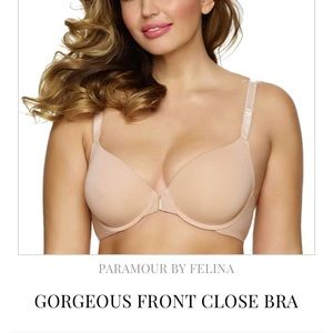 “Gorgeous front close bra” by Felina 38DD.